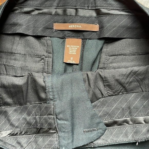 Merona Black Dress pants, size 10 - Picture 3 of 11